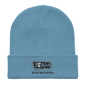No Son Como Organic ribbed beanie