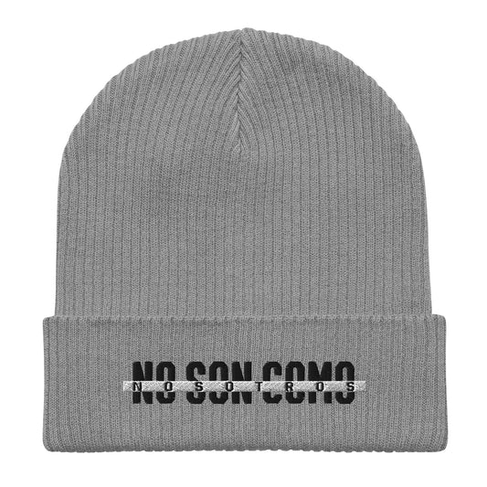 Beam – Non Son Como Nosotros Organic ribbed beanie