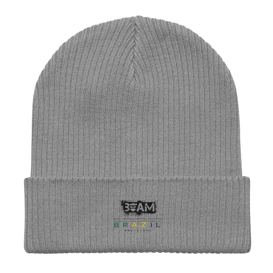 Beam Brazil Signature Organic ribbed beanie
