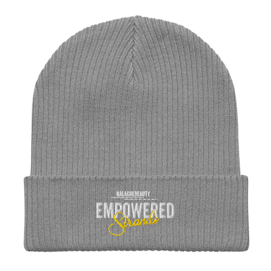 Nalache Beauty Signature Organic ribbed beanie