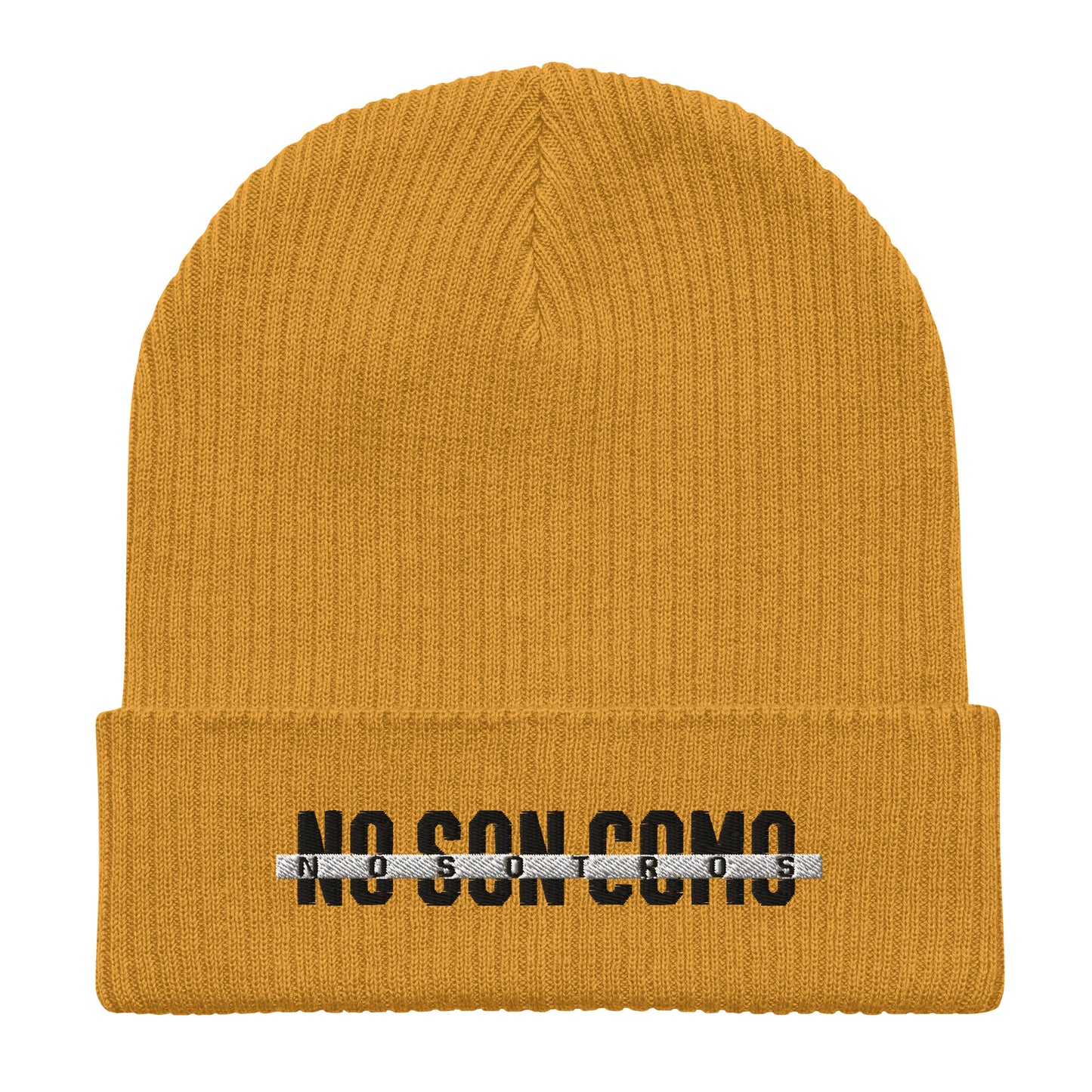 Beam – Non Son Como Nosotros Organic ribbed beanie