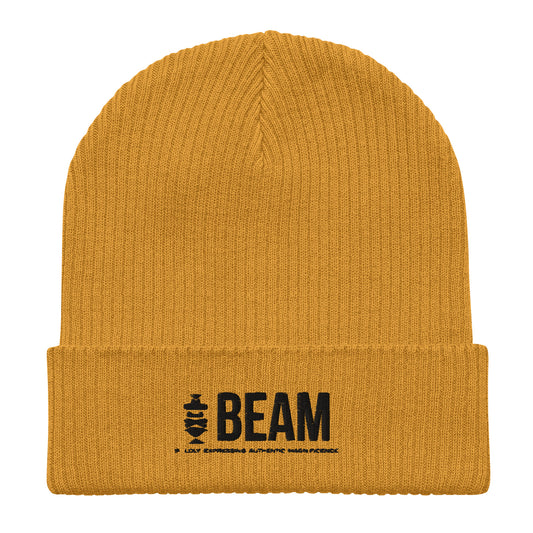 Unisex Jersey Organic ribbed beanie