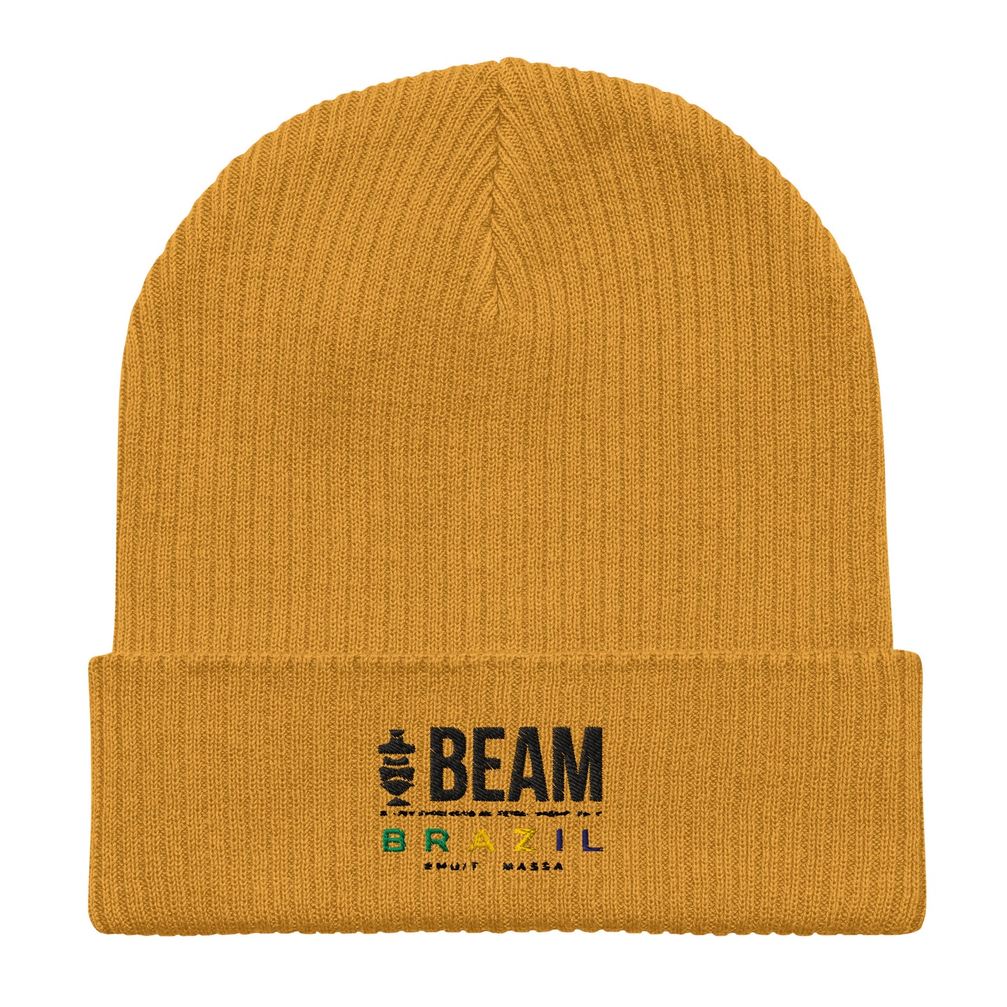 Beam Brazil Organic ribbed beanie