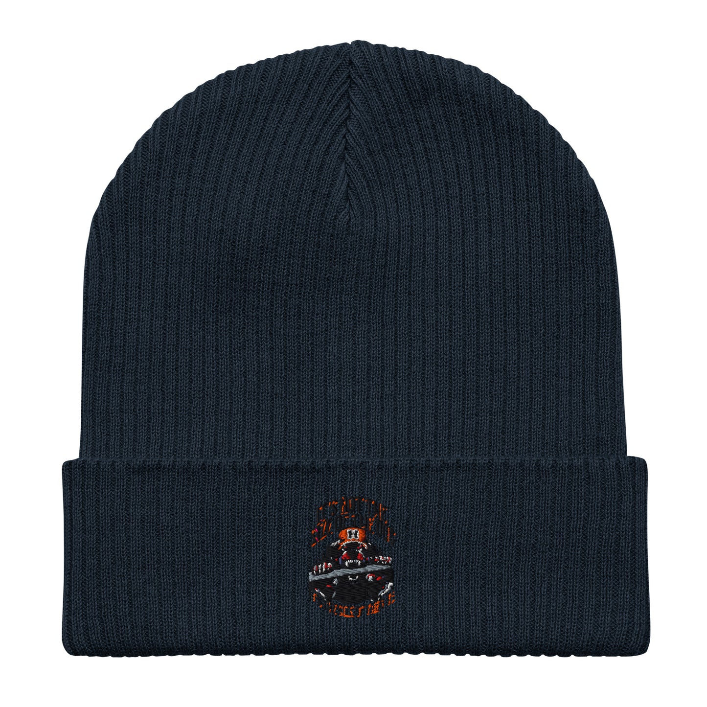 Size of the Dog Organic ribbed beanie