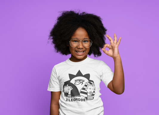 Ile Omode Graphic Tee | African Heritage Symbol Shirt | Cultural Youth classic T-Shirt