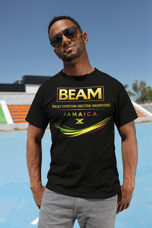 BEAM Jamaica Culture T Shirt | Legacy in Motion Streetwear