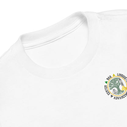 Bay Linguistic Advancement Center Symbolic Logo Design T-Shirt