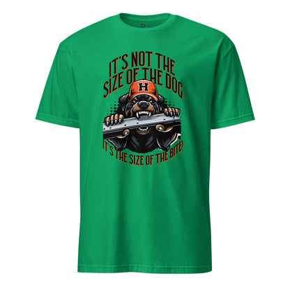 Size of the Dog T-Shirt