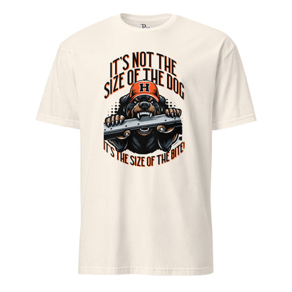 Size of the Dog T-Shirt