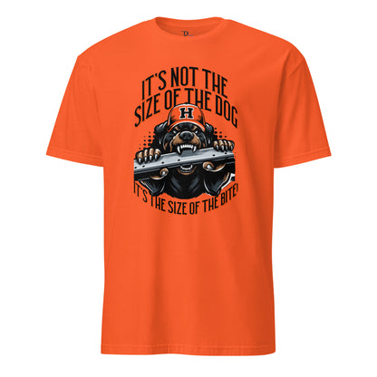 Size of the Dog T-Shirt