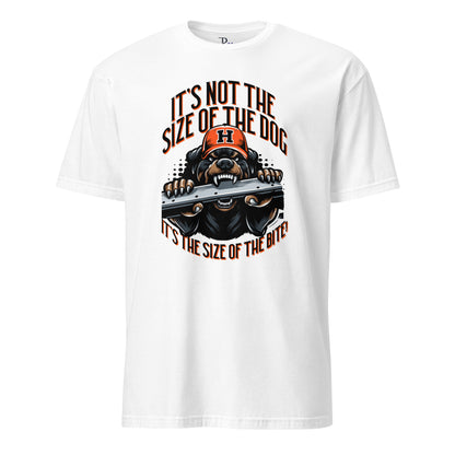 Size of the Dog T-Shirt