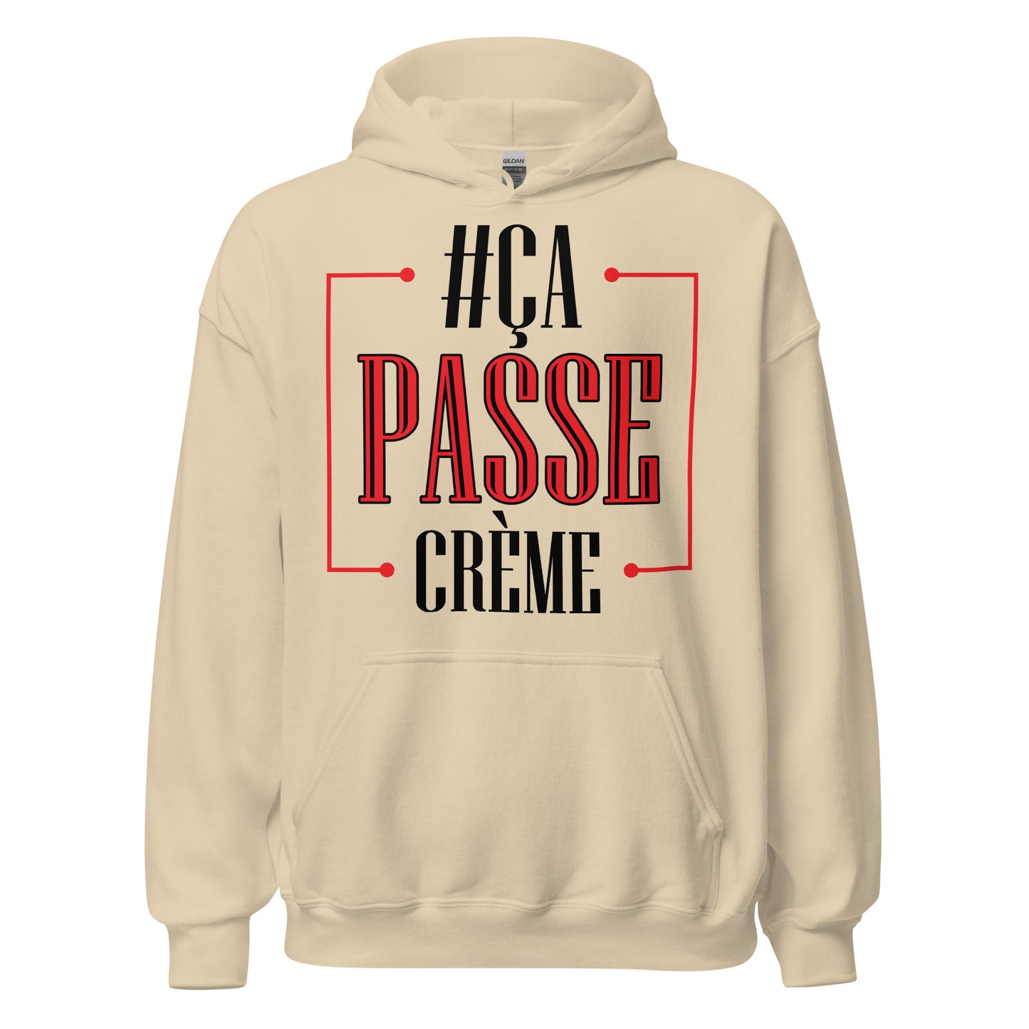 Ca Passe Creame Signature Hoodie