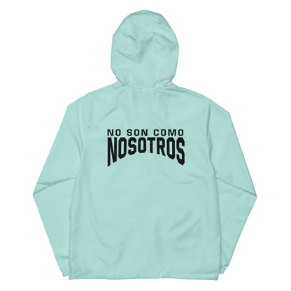 Non Son Como Nosotros Unisex lightweight zip up windbreaker