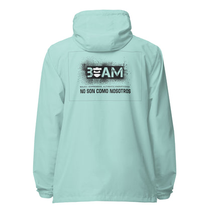 No Son Como Unisex lightweight zip up windbreaker