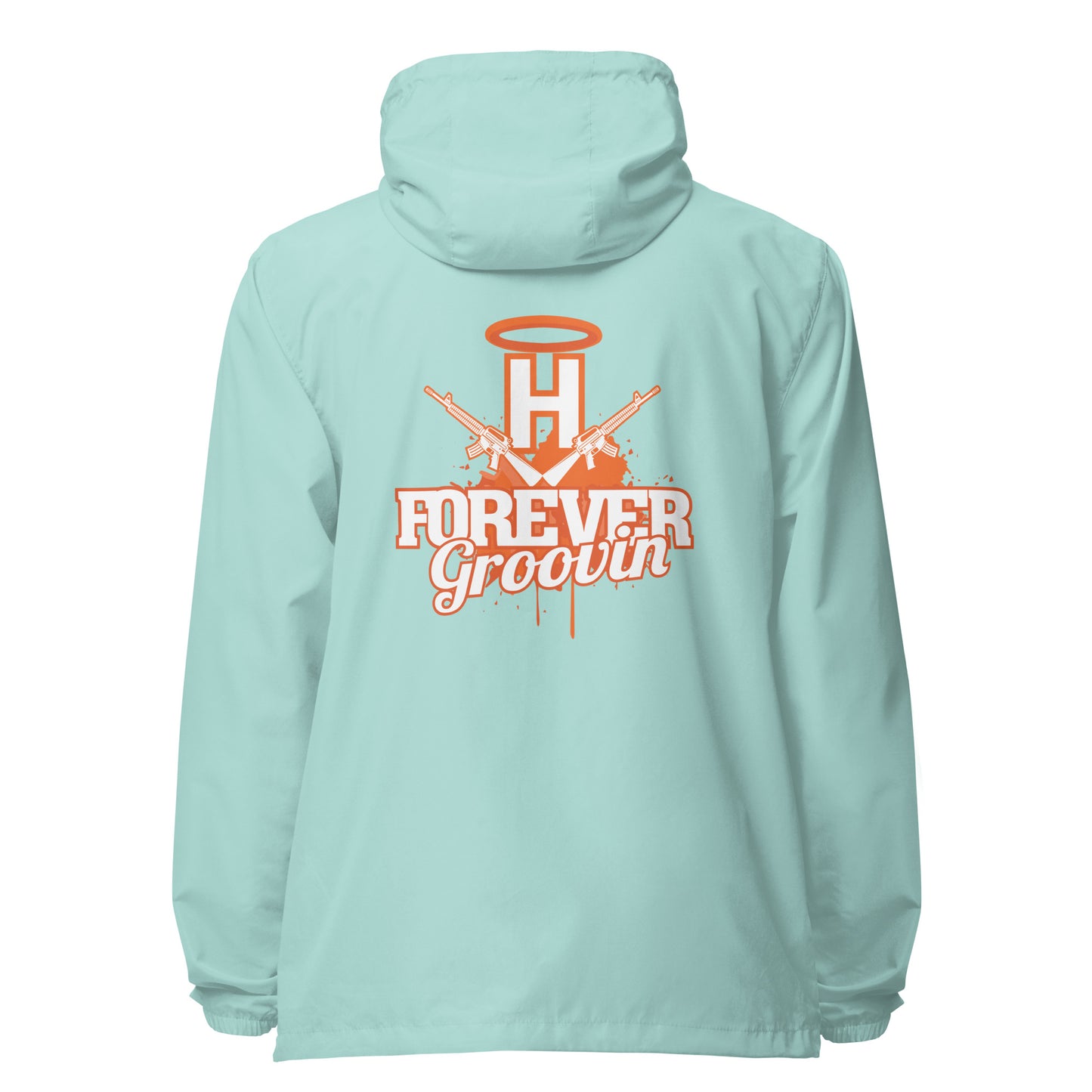 Forever Groovin Tee Unisex lightweight zip up windbreaker