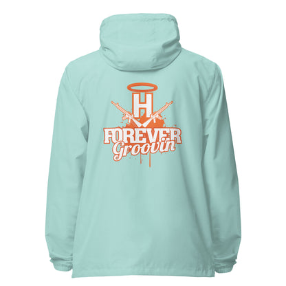 Forever Groovin Tee Unisex lightweight zip up windbreaker