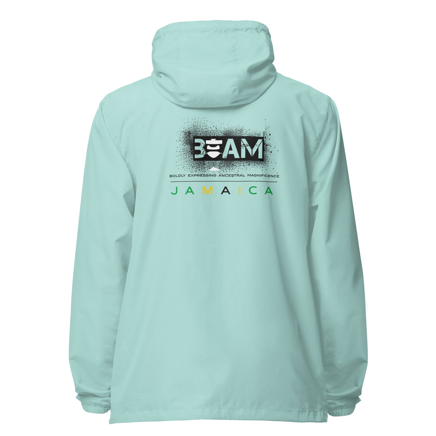 Beam Jamaica Signature Unisex lightweight zip up windbreaker