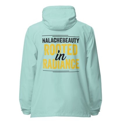 Nalache Beauty Radiance lightweight zip up windbreaker