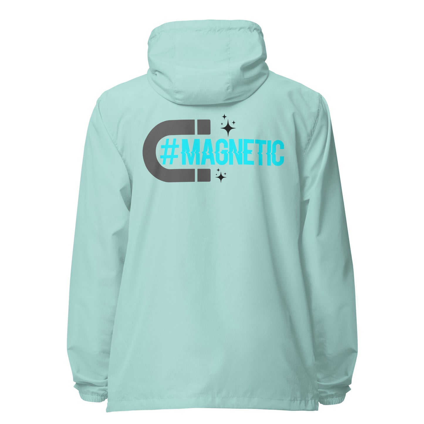 Magnetic Signature lightweight zip up windbreaker