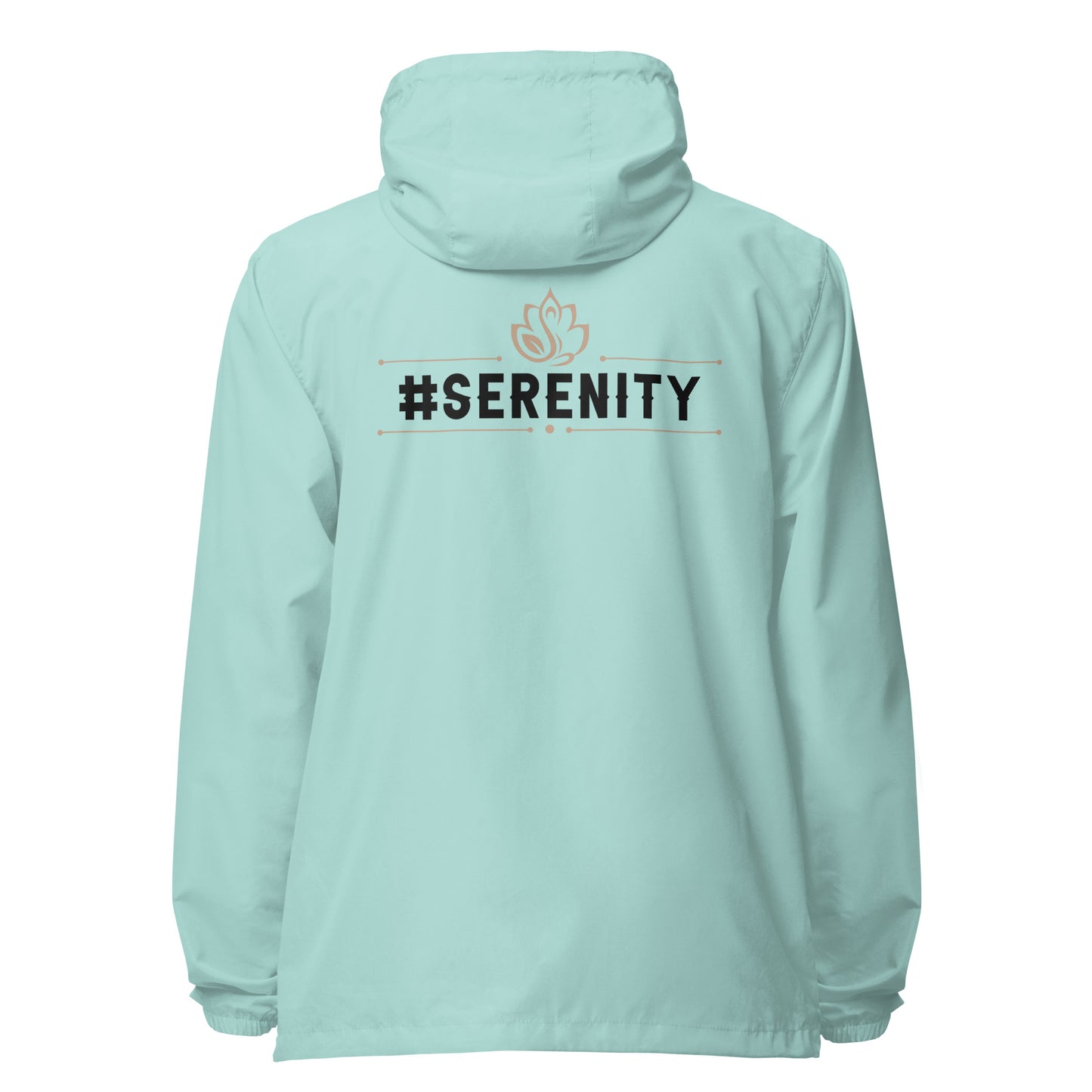 Serenity Signature lightweight zip up windbreaker