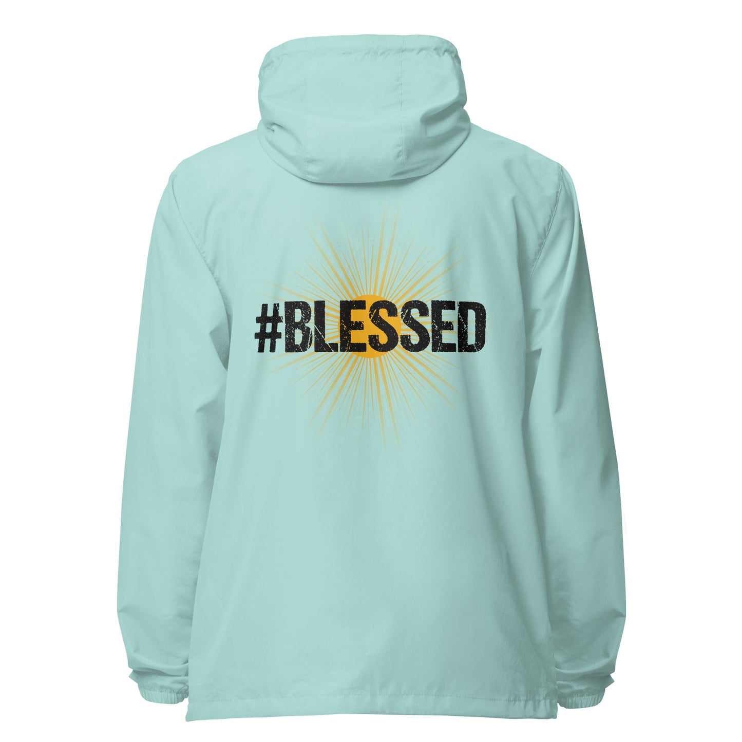 Blessed Signature lightweight zip up windbreaker