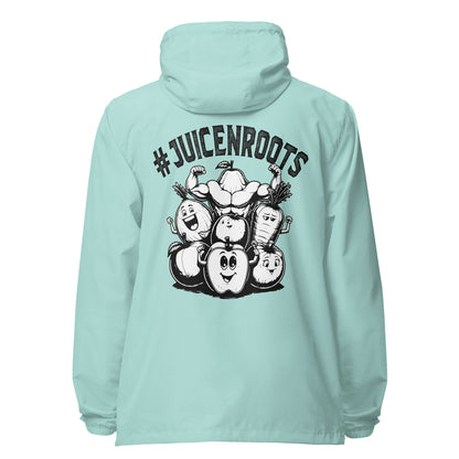 Juicen Roots Signature lightweight zip up windbreaker