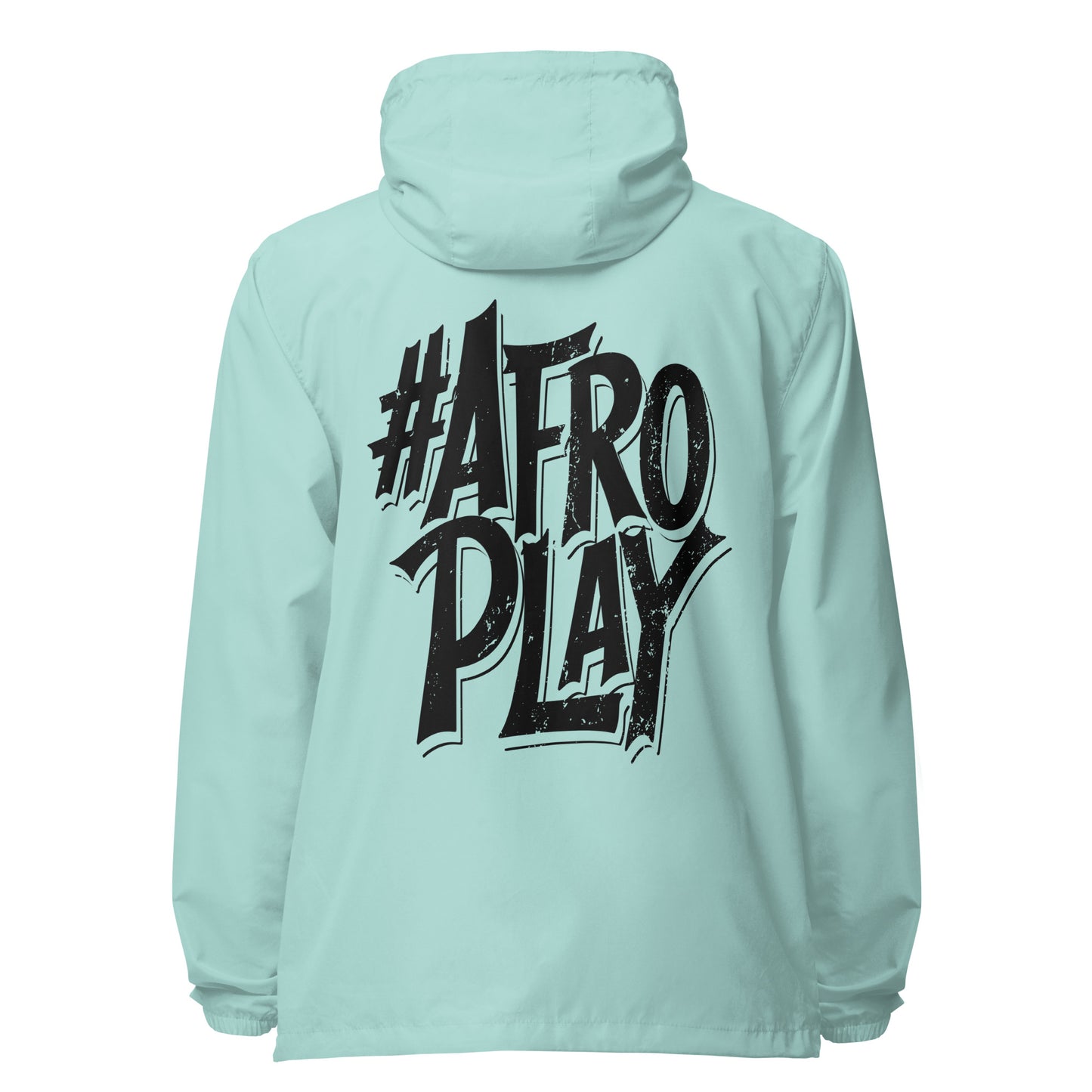 Afro Play Model Signature lightweight zip up windbreaker