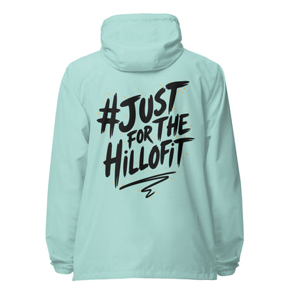 Just Hillofit Signature lightweight zip up windbreaker