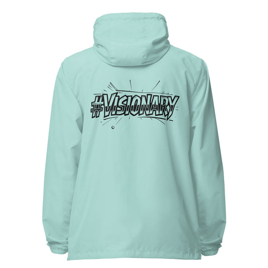 Visionary Signature lightweight zip up windbreaker