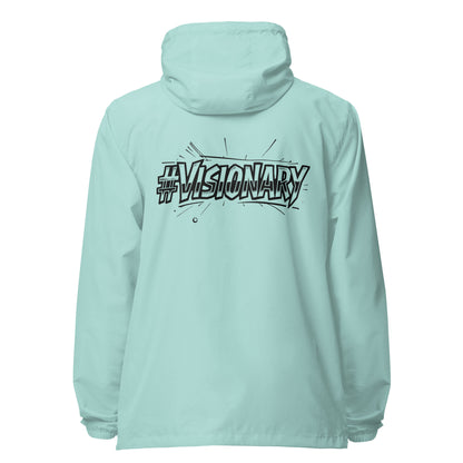 Visionary Signature lightweight zip up windbreaker