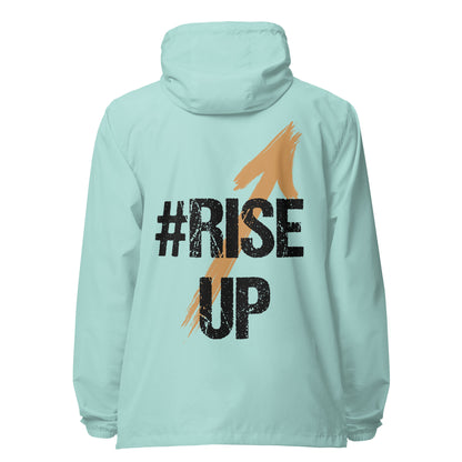 Rise Up Signature lightweight zip up windbreaker