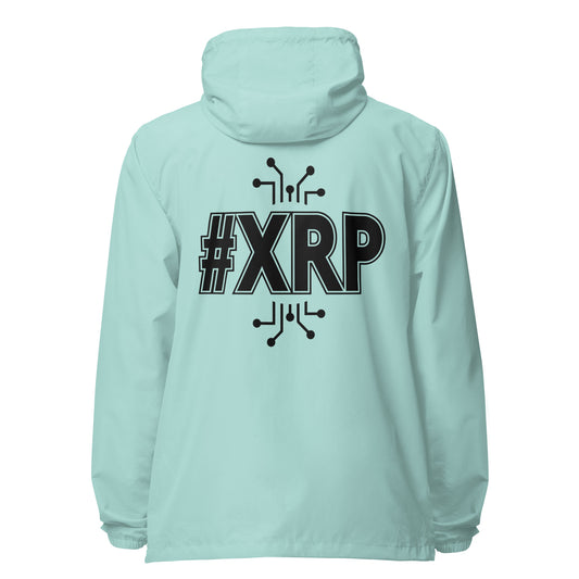 Exclusive XRP Signature lightweight zip up windbreaker