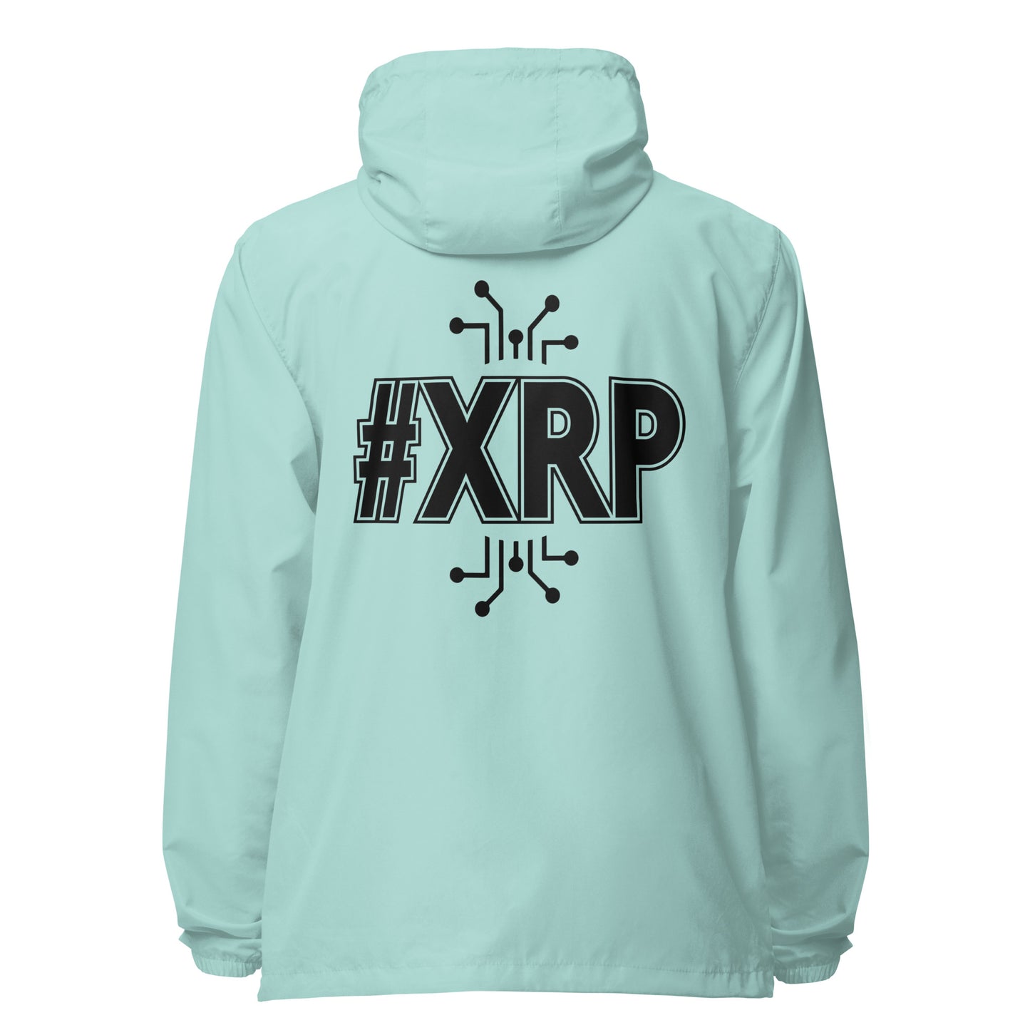 Exclusive XRP Signature lightweight zip up windbreaker