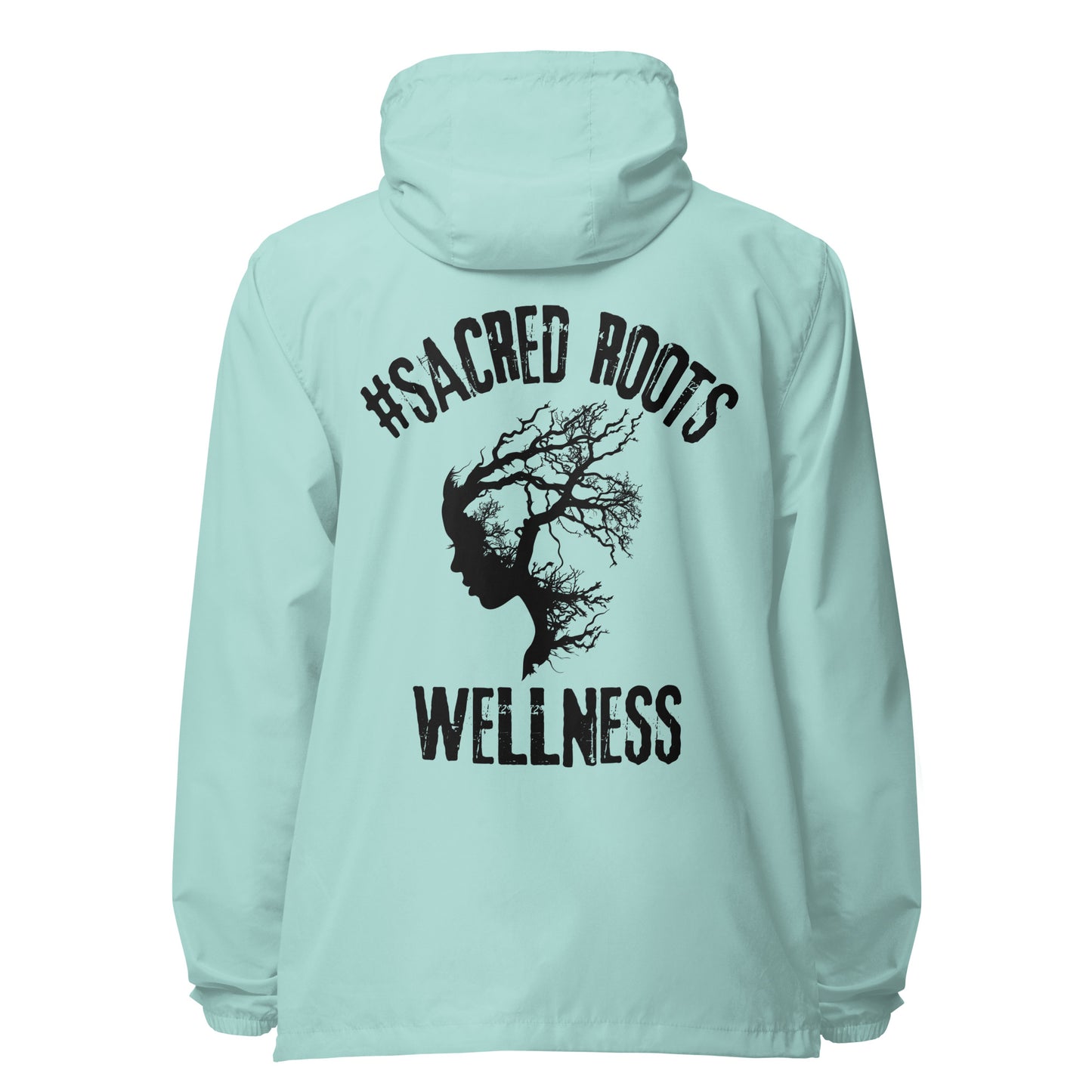Sacred Roots Signature lightweight zip up windbreaker