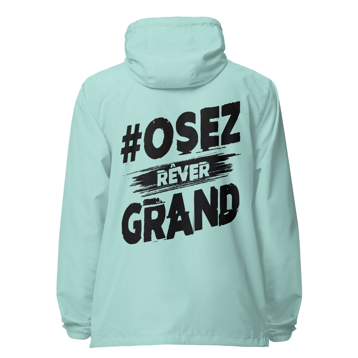 Osez Rever Grand Signature lightweight zip up windbreaker
