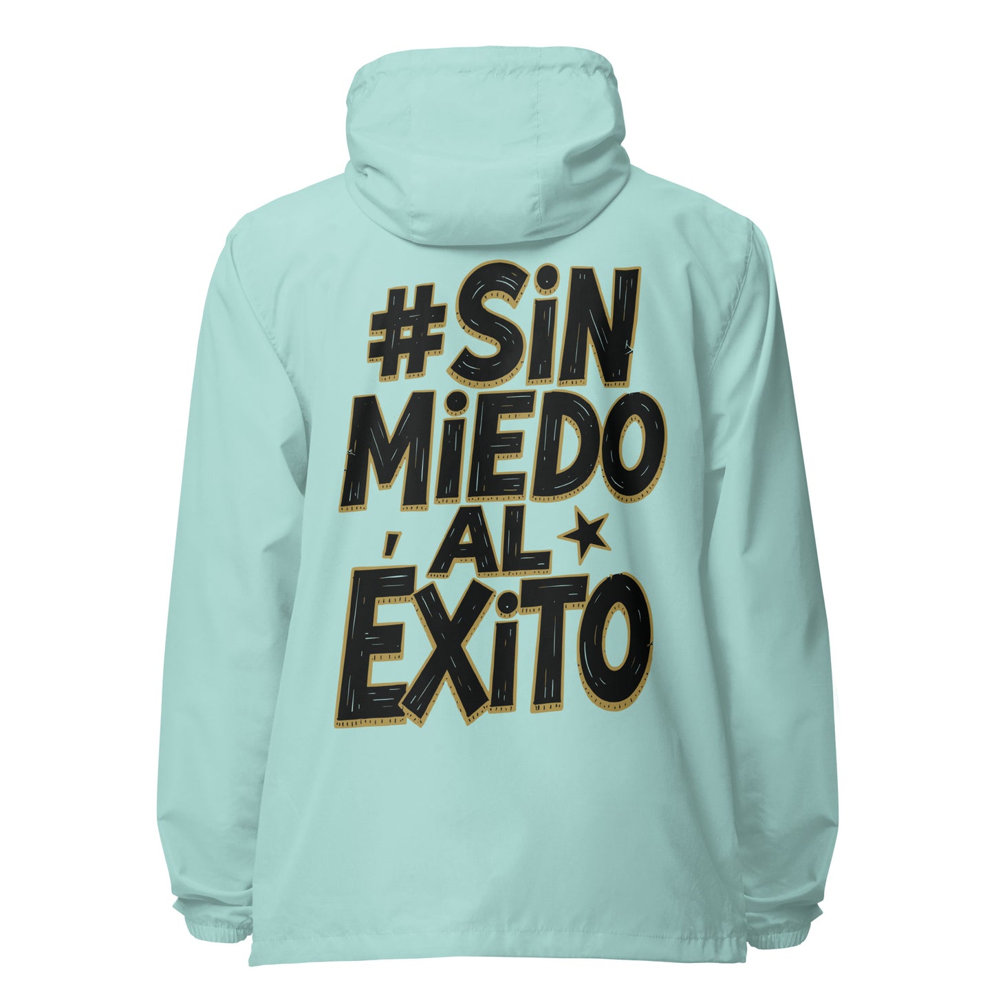 Sin Miedo Al Exito Signature lightweight zip up windbreaker