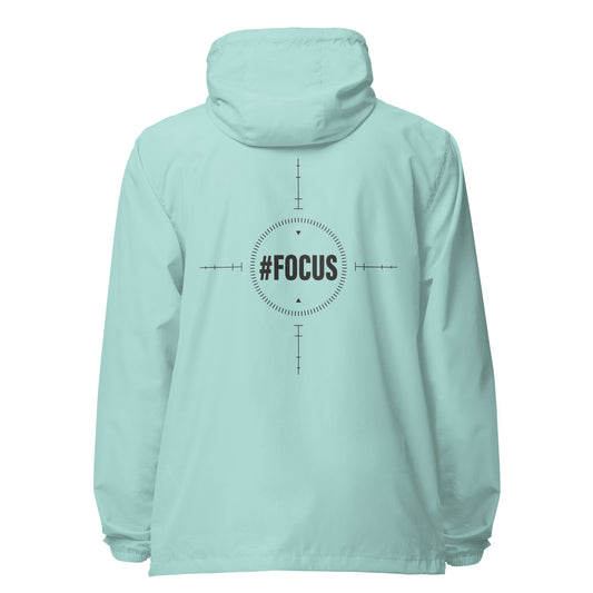 Focus Signature lightweight zip up windbreaker