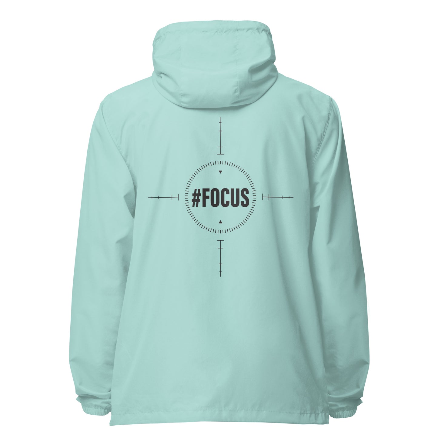 Focus Signature lightweight zip up windbreaker