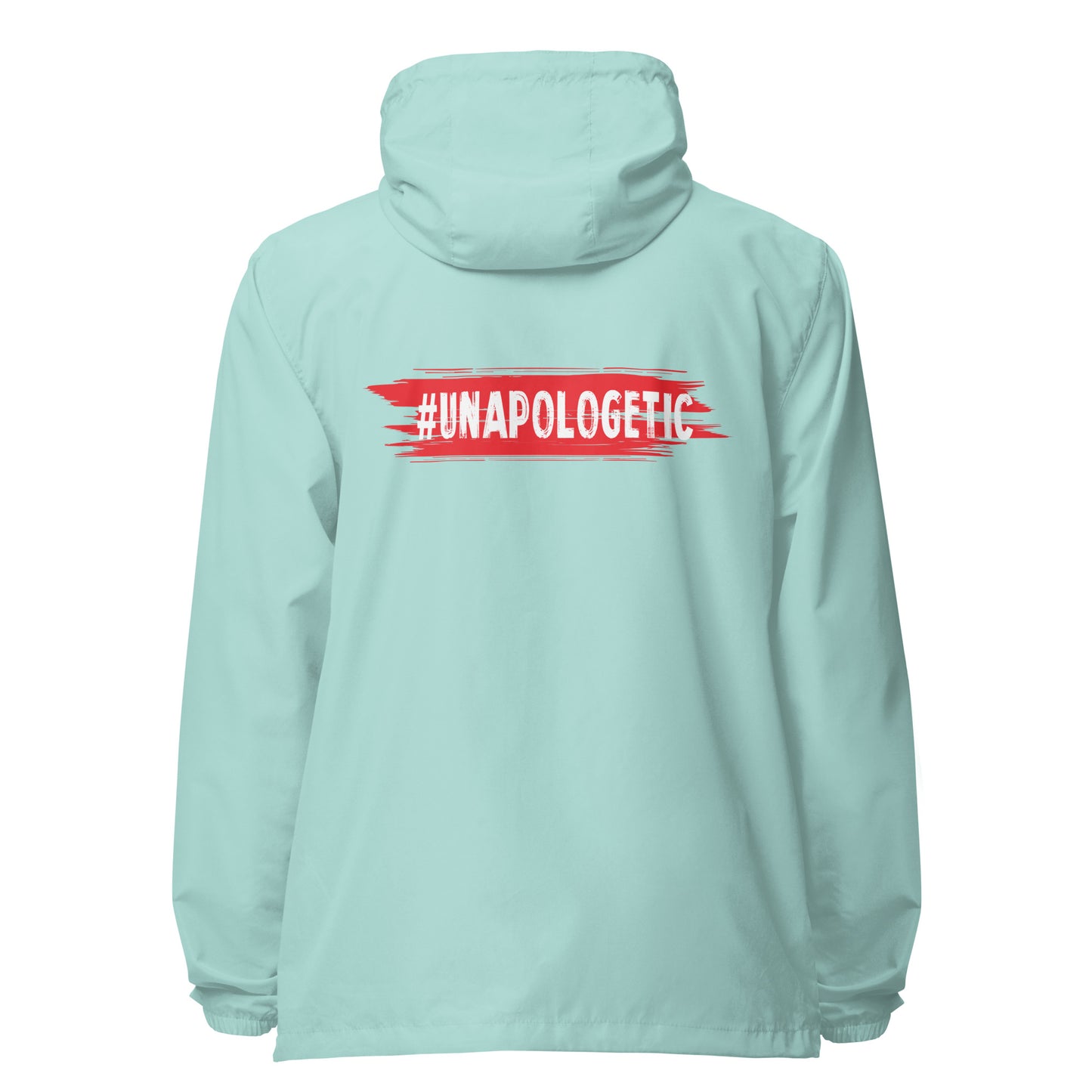 Unapologetic Signature lightweight zip up windbreaker