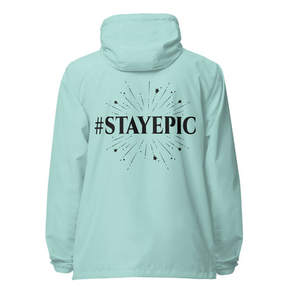 Stayepic Signature lightweight zip up windbreaker