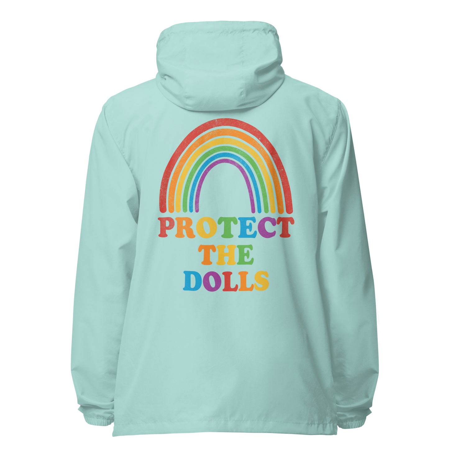 Protect The Dolls Trans Women United lightweight zip up windbreaker