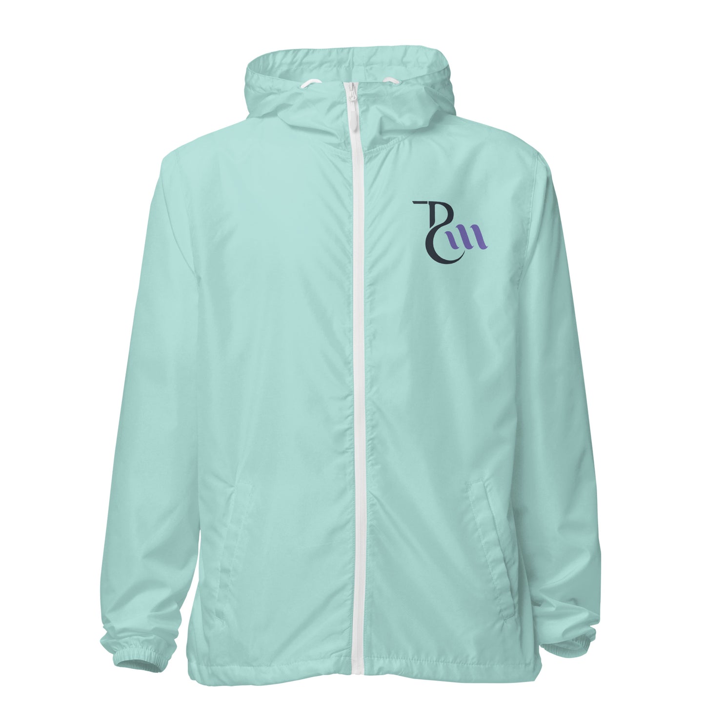 Size of the Dog Unisex lightweight zip up windbreaker