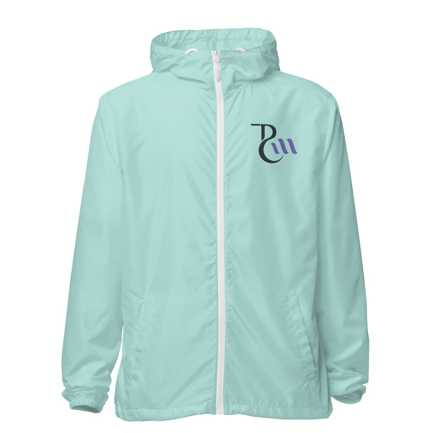 One Bay One Sound Unisex lightweight zip up windbreaker