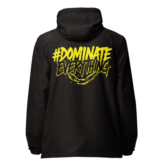Dominate Everything lightweight zip up windbreaker