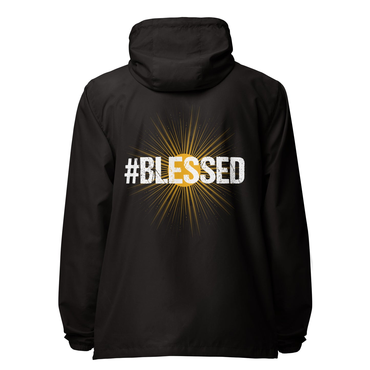 Blessed lightweight zip up windbreaker