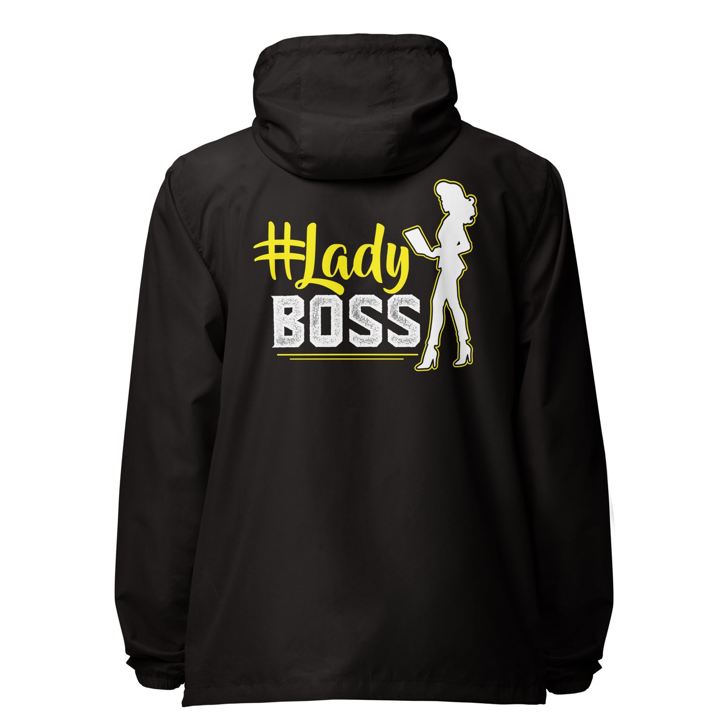 Lady Boss zip up windbreaker