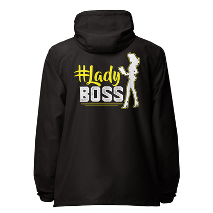 Lady Boss zip up windbreaker