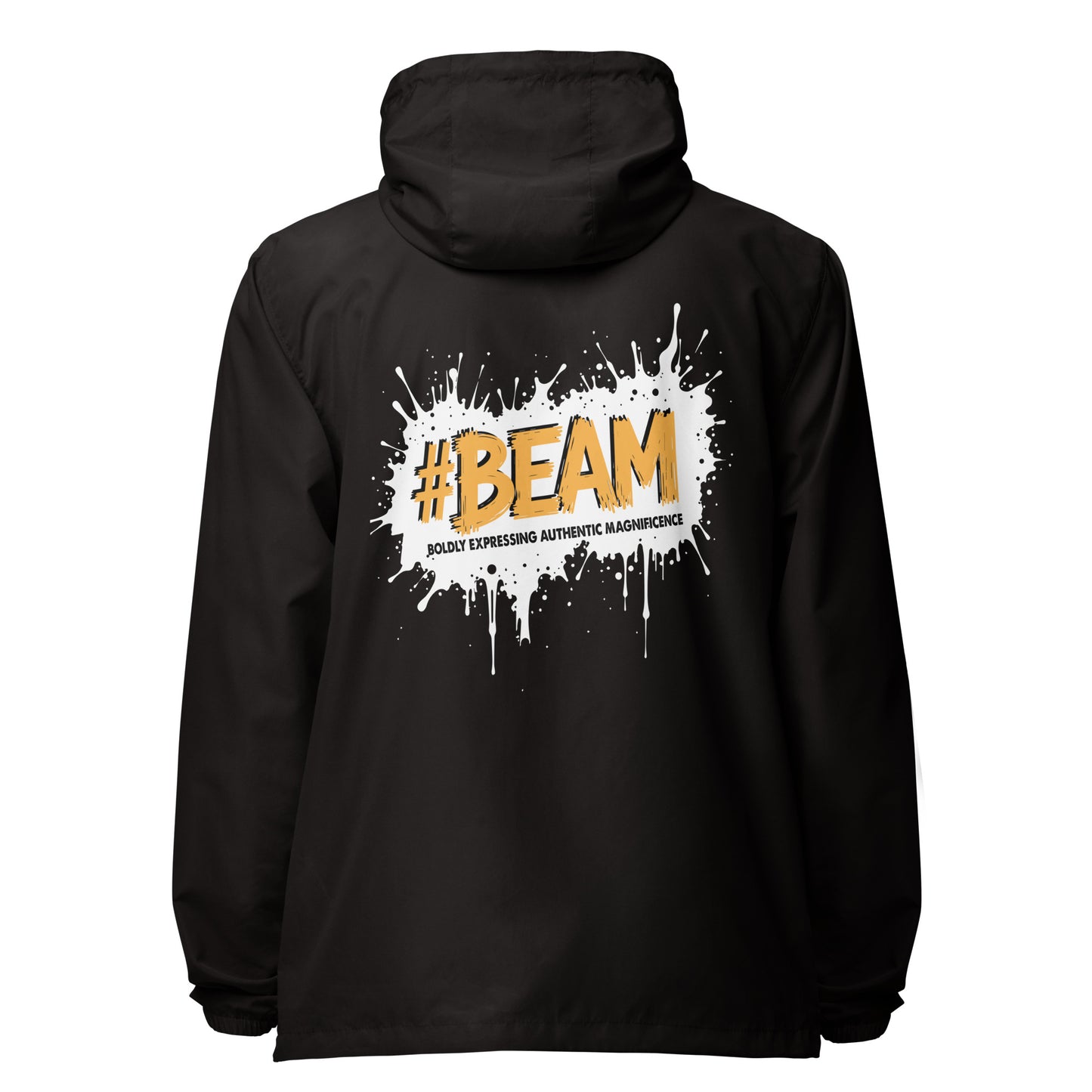 Beam lightweight zip up windbreaker