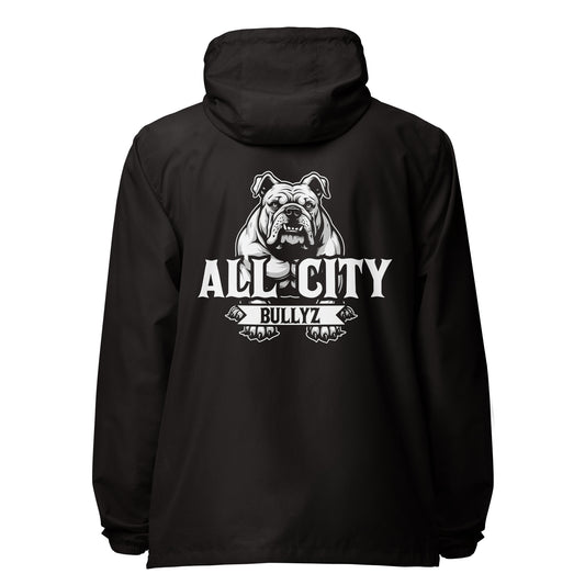 All City Bullzy lightweight zip up windbreaker