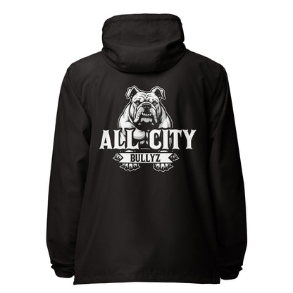 All City Bullzy lightweight zip up windbreaker